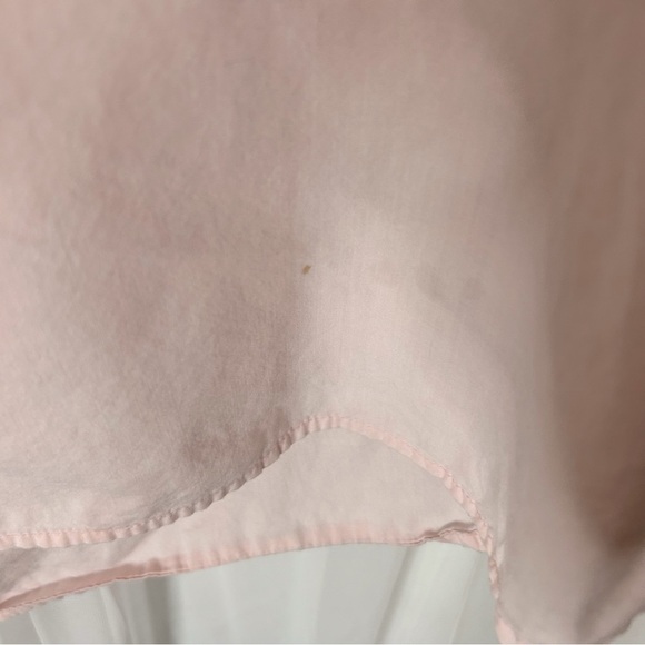 Victoria's Secret Pink 3/4 Sleeve Polo Button Down Sleep Shirt - Picture 6 of 8